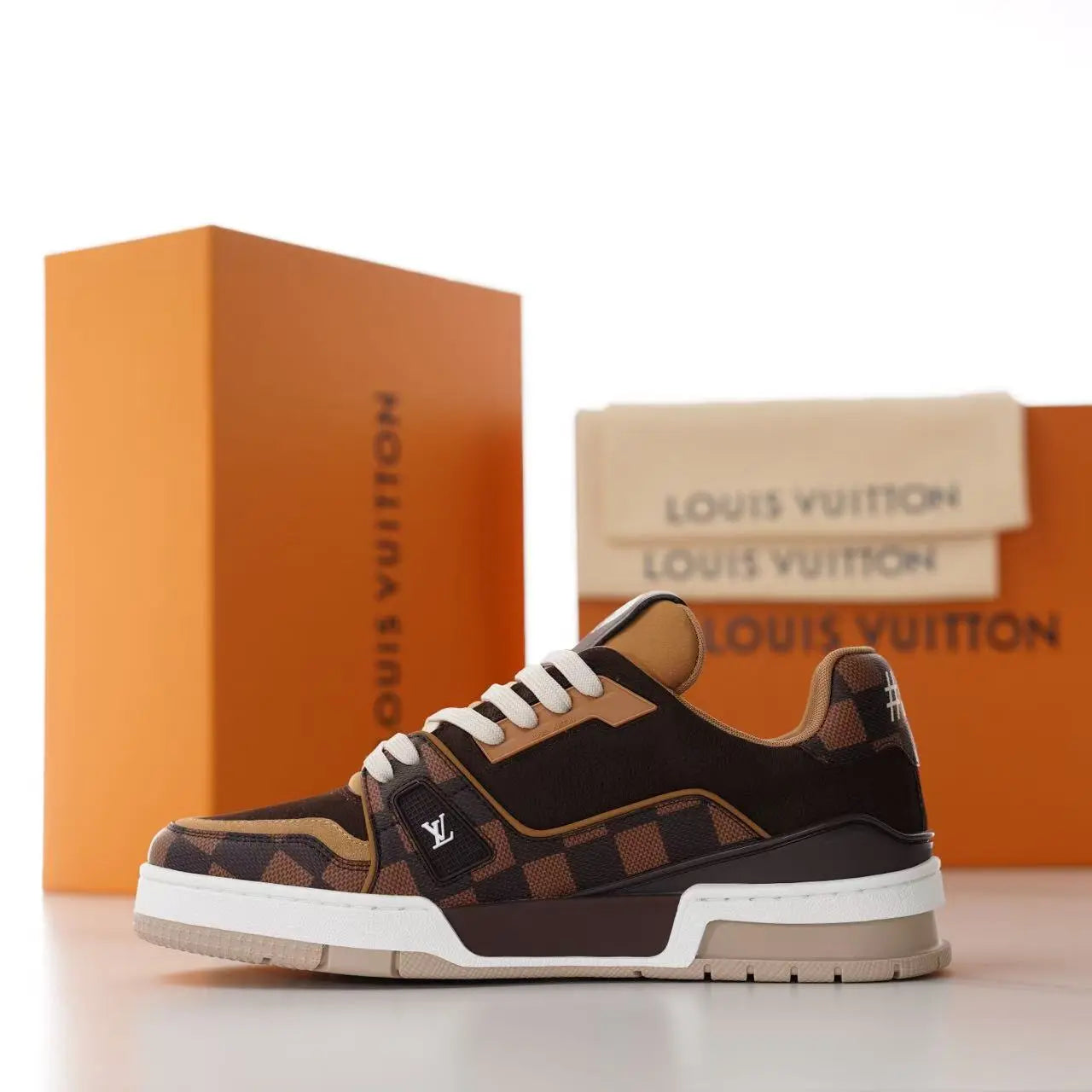 LV Trainer Sneaker – Premium Designer Streetwear Sneakers - Ably Luxury shop