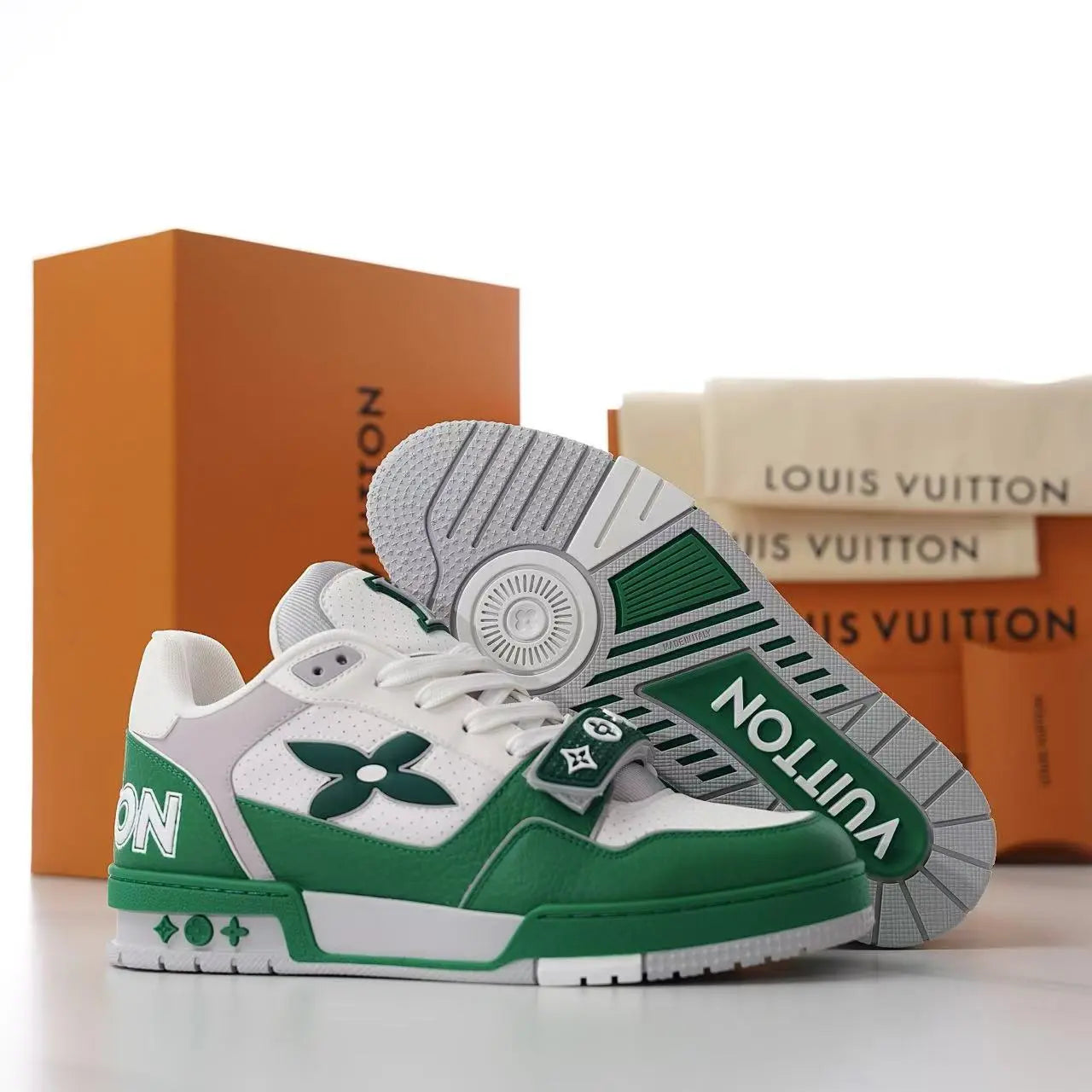 LV Trainer Sneaker – Luxury Street Style & Premium Comfort - Ably Luxury shop