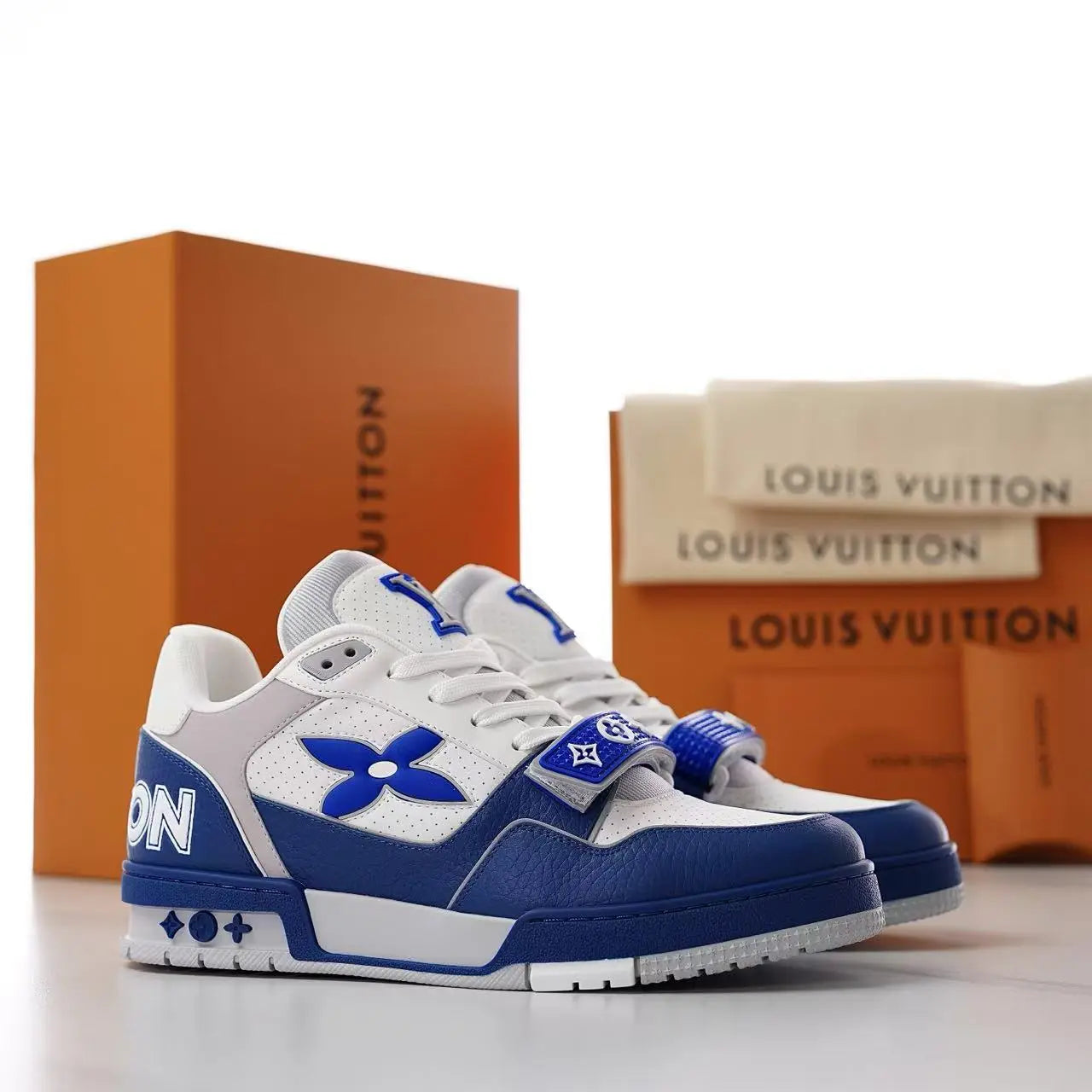 LV Trainer Sneaker – Luxury Street Style & Premium Comfort - Ably Luxury shop