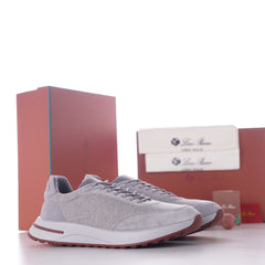 Men's Newport Walk Sneakers – Suede & Technical Fabric Low Top