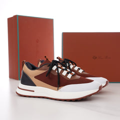 Loro Piana Modular Walk Multi‑Material Sneakers