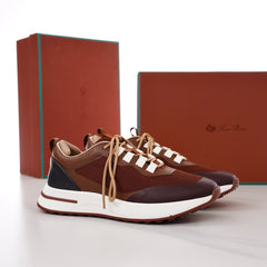 Loro Piana Modular Walk Multi‑Material Sneakers