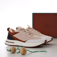 Loro Piana Modular Walk Multi‑Material Sneakers