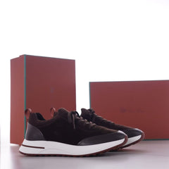 LP Easy Walk Sneaker, Men Suede Calfskin Luxury Casual Walking Sneakers