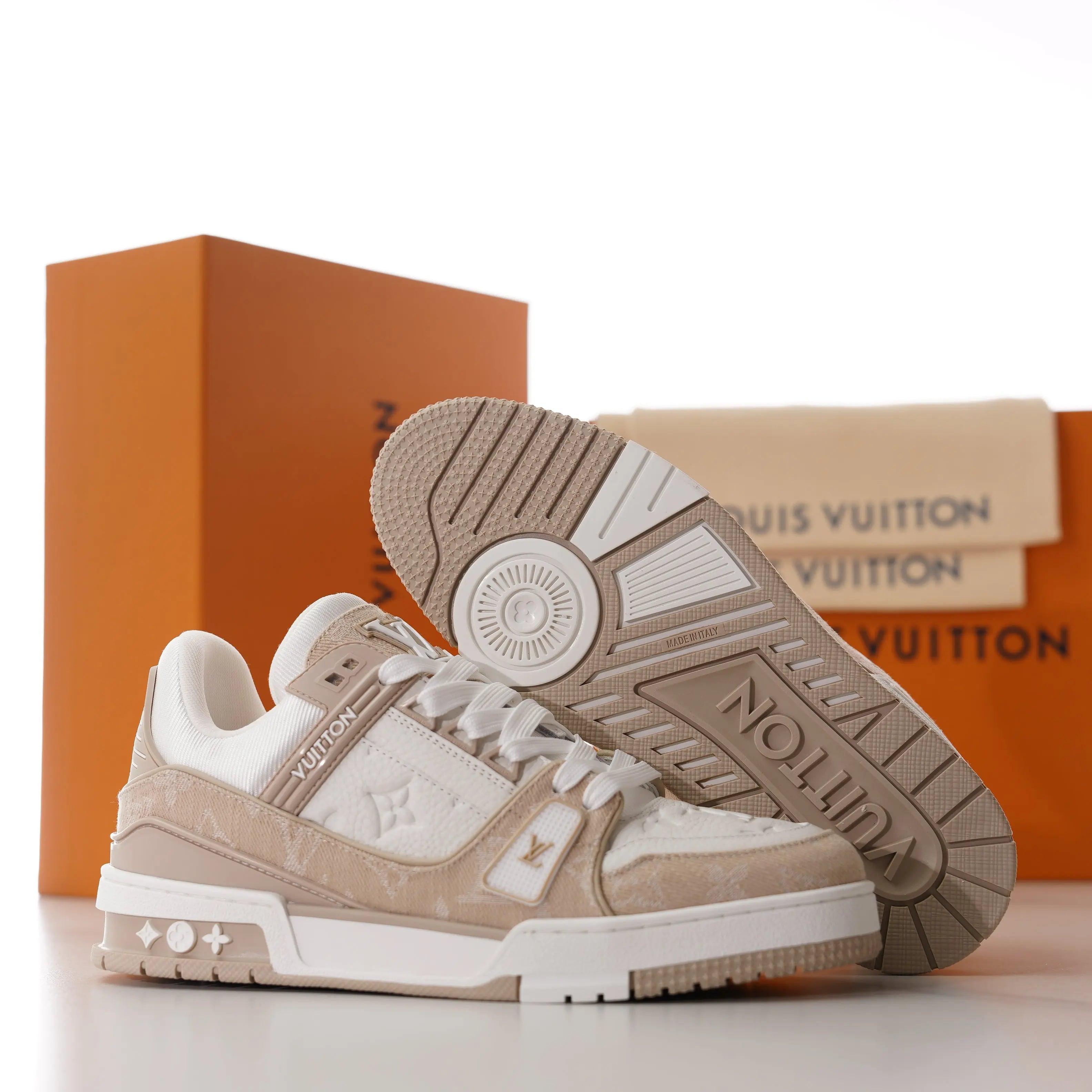 LV Trainer Sneaker – Premium Luxury Streetwear Sneaker - Ably Luxury shop