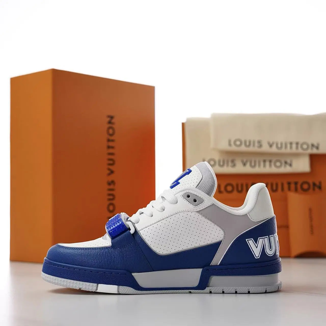 LV Trainer Sneaker – Luxury Street Style & Premium Comfort - Ably Luxury shop