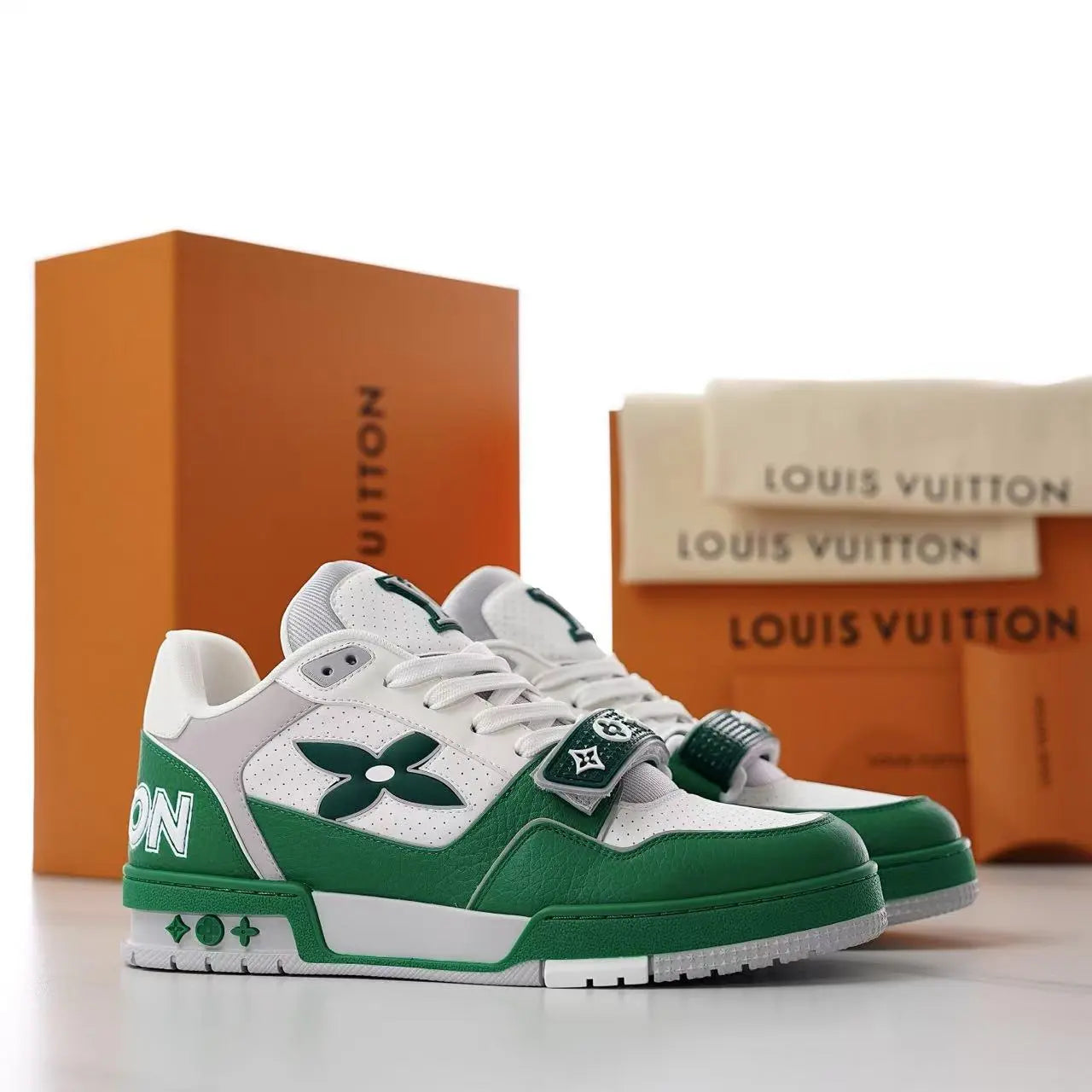 LV Trainer Sneaker – Luxury Street Style & Premium Comfort - Ably Luxury shop