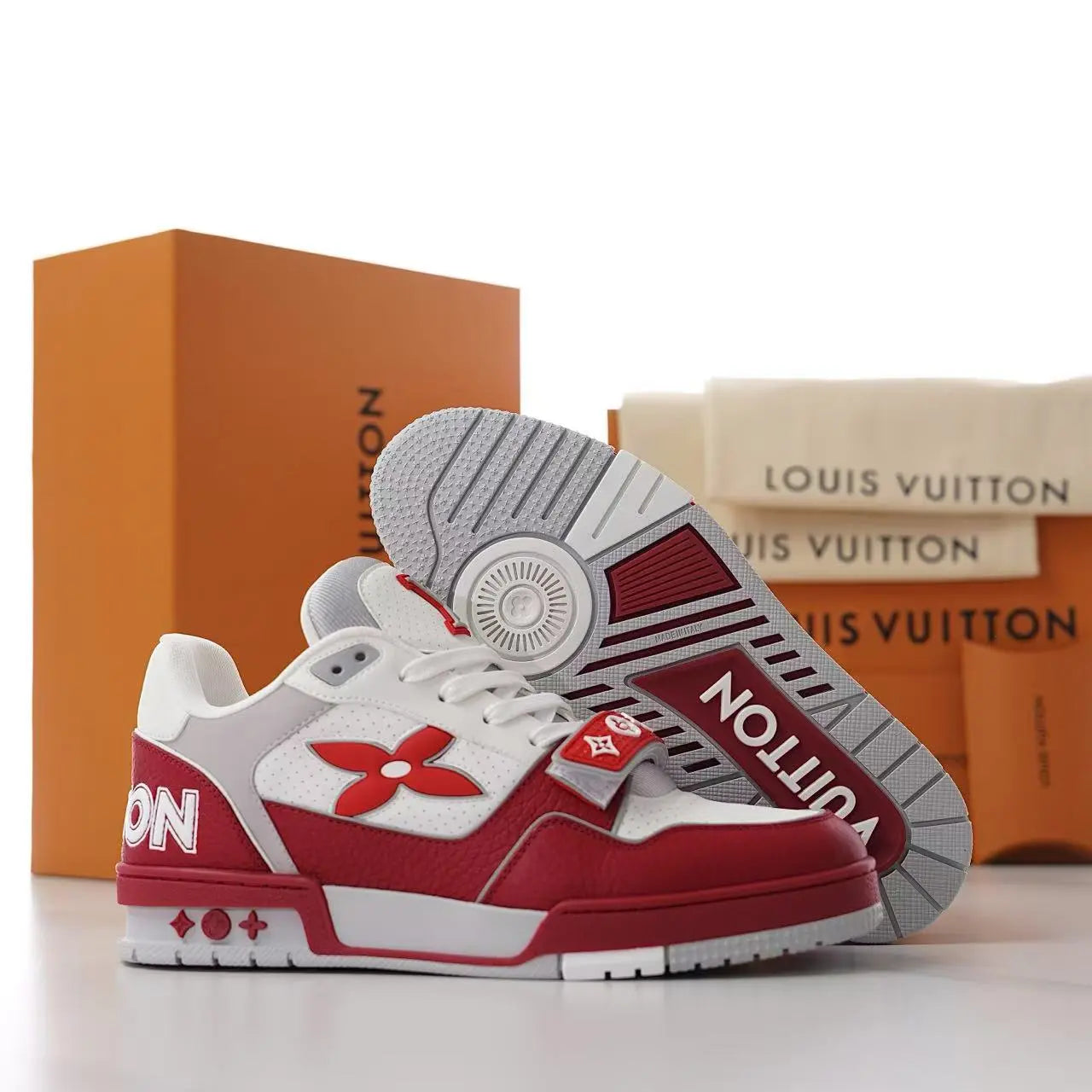 LV Trainer Sneaker – Luxury Street Style & Premium Comfort - Ably Luxury shop