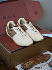Vintage Retro Low Top Sneakers – Casual Lightweight Lace-Up Shoes for Everyday Wear