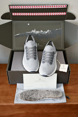 Luxury Men Knit Sneakers Leather Trim Lace‑Up Casual Walking Trainers With Removable Wool Fleece Insole For Daily Wear