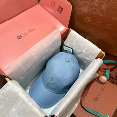 Loro Piana Baseball Cap | Logo‑Embroidered Nylon Baseball Cap