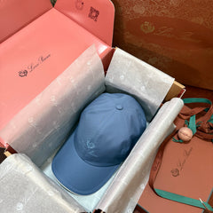 Loro Piana Baseball Cap | Logo‑Embroidered Nylon Baseball Cap