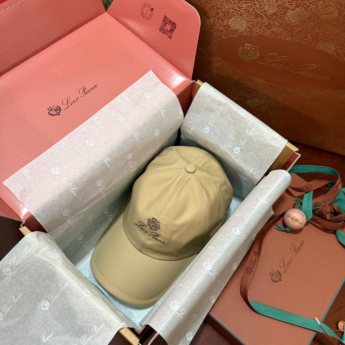 Loro Piana Baseball Cap | Logo‑Embroidered Nylon Baseball Cap
