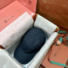 Loro Piana Baseball Cap | Logo‑Embroidered Nylon Baseball Cap