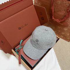 Loro Piana Cashmere Baseball Cap | Luxury Cashmere Baseball Cap