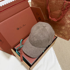Loro Piana Cashmere Baseball Cap | Luxury Cashmere Baseball Cap