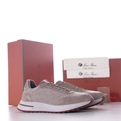Men's Newport Walk Sneakers – Suede & Technical Fabric Low Top