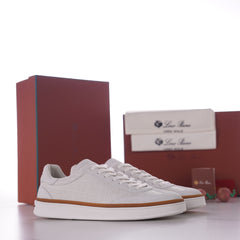 Men's Fast Walk Sneaker – Suede & Wind Fabric Low Top