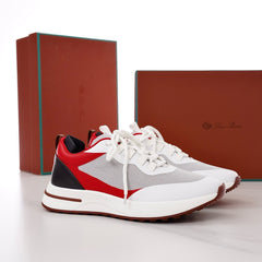 Loro Piana Modular Walk Multi‑Material Sneakers