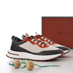 Loro Piana Modular Walk Multi‑Material Sneakers