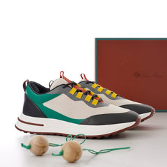 Loro Piana Modular Walk Multi‑Material Sneakers