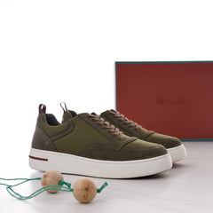 Loro Piana Newport Walk Suede Sneakers