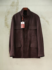 Loro Piana Traveller Linen Field Jacket