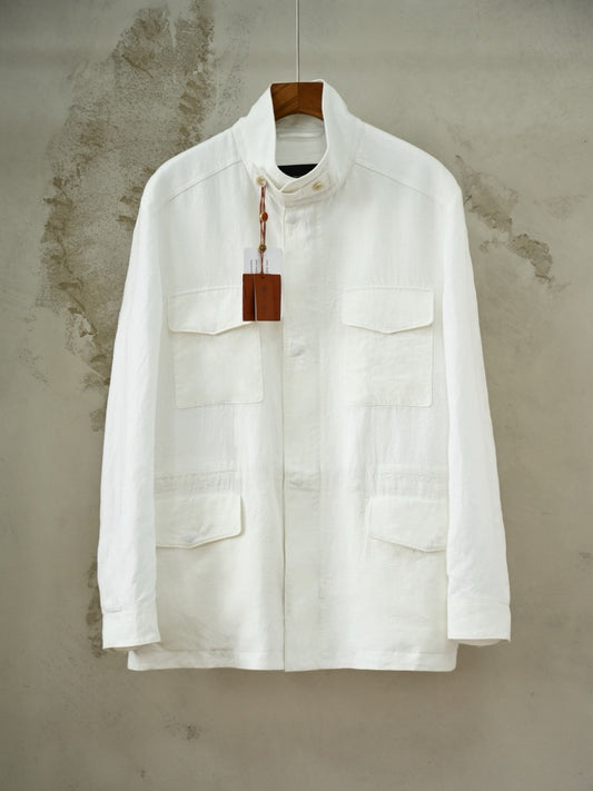 Loro Piana Traveller Linen Field Jacket