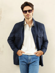 Loro Piana Traveller Linen Field Jacket