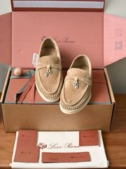 Loro Piana Summer Walk Woven Loafers