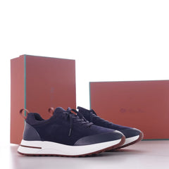 LP Easy Walk Sneaker, Men Suede Calfskin Luxury Casual Walking Sneakers
