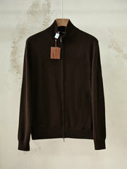 Loro Piana Classic Zip-Up Bomber Jacket 100% Cashmere jacket