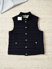 Brunello Cucinelli Men's Quilted Cashmere Vest