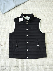 Brunello Cucinelli Men's Quilted Cashmere Vest
