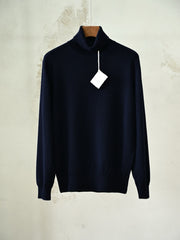 Brunello Cucinelli Men's Cashmere Turtleneck Sweater Fine Knit Long Sleeve Luxury Base Layer Knitwear