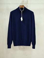 Brunello Cucinelli Men's Quarter-Zip Cashmere Sweater