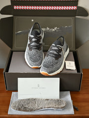 Brunello Cucinelli Men's Knit Lace-Up Runner Sneakers, Leather Trim Quiet Luxury Old Money Breathable Casual Trainers