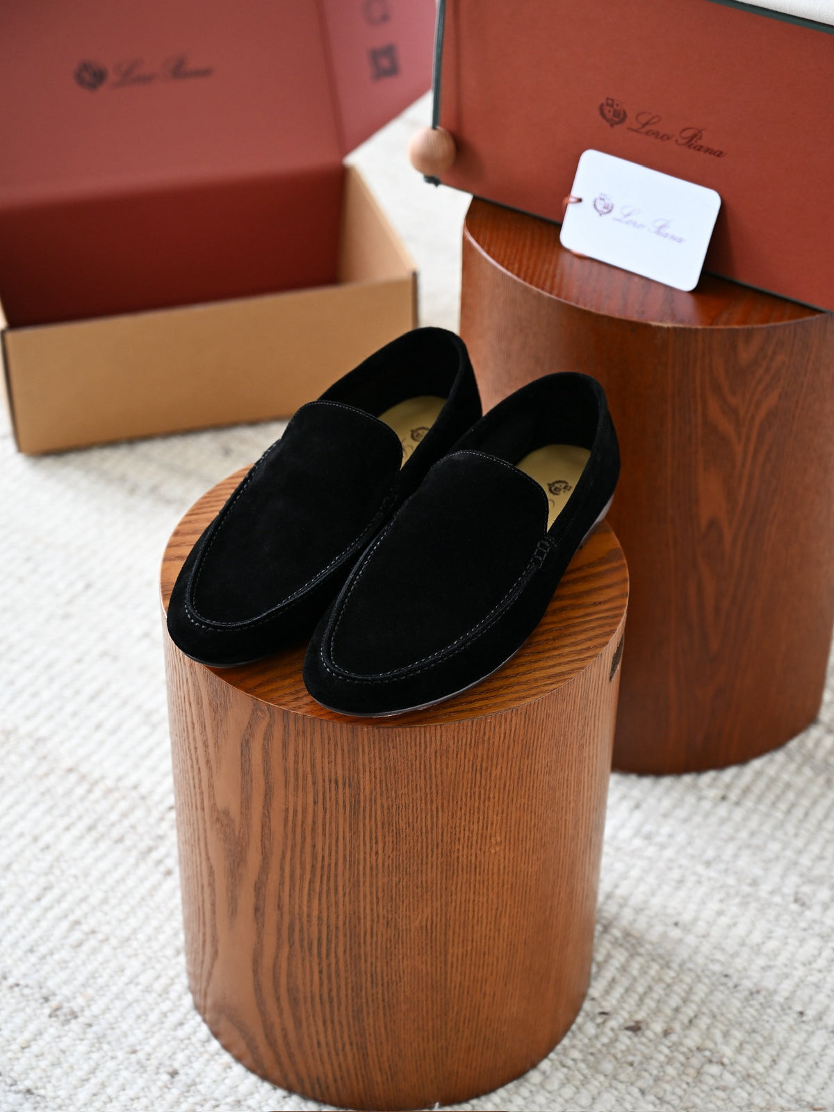 Luxury Men Suede Leather Slip‑On Loafers Soft Flat Sole Driving Shoes Italian Handcrafted Casual Smart Footwear