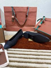 Rebecca Cap Toe Ballet Flat - Ably Luxury shop